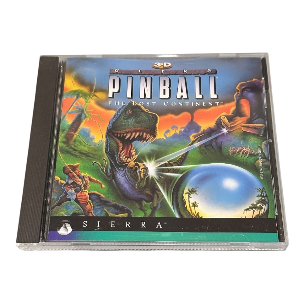 3D Ultra Pinball The Lost Continent PC Game CD-Rom